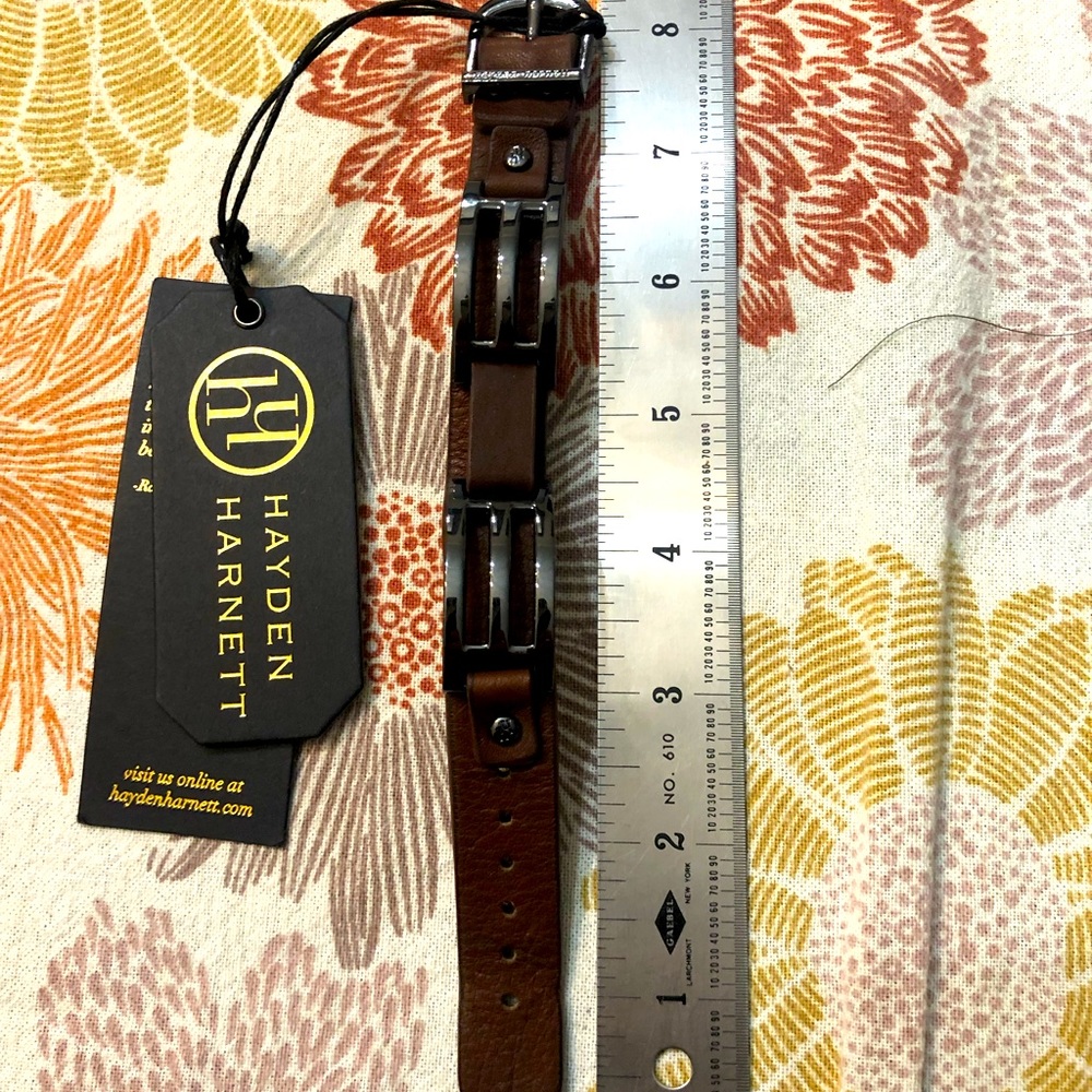 Hayden Harnett Leather Bracelet